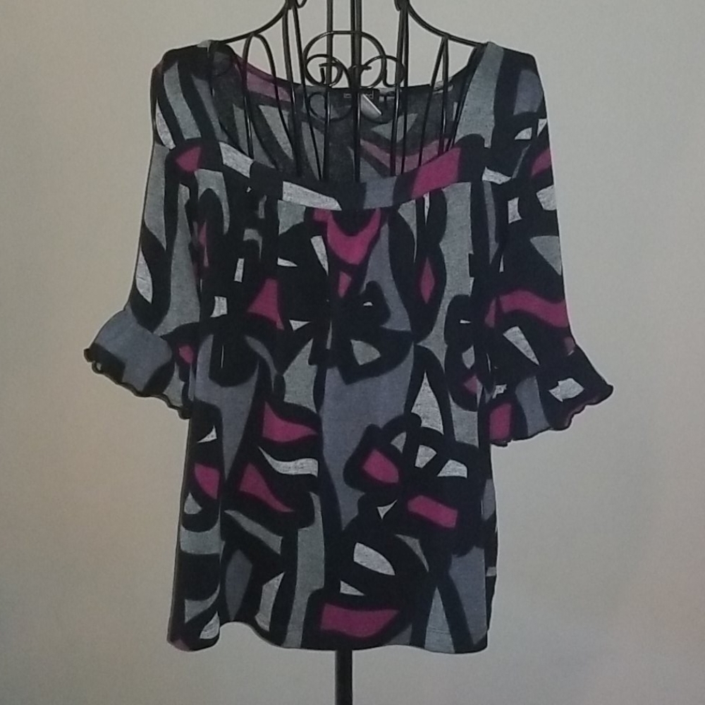 Tempted Blouse 2/3 length sleeve 18/20